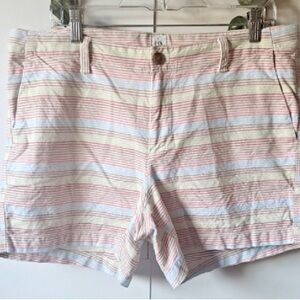 GAP Striped Pastel Multi-Color Women's Shorts